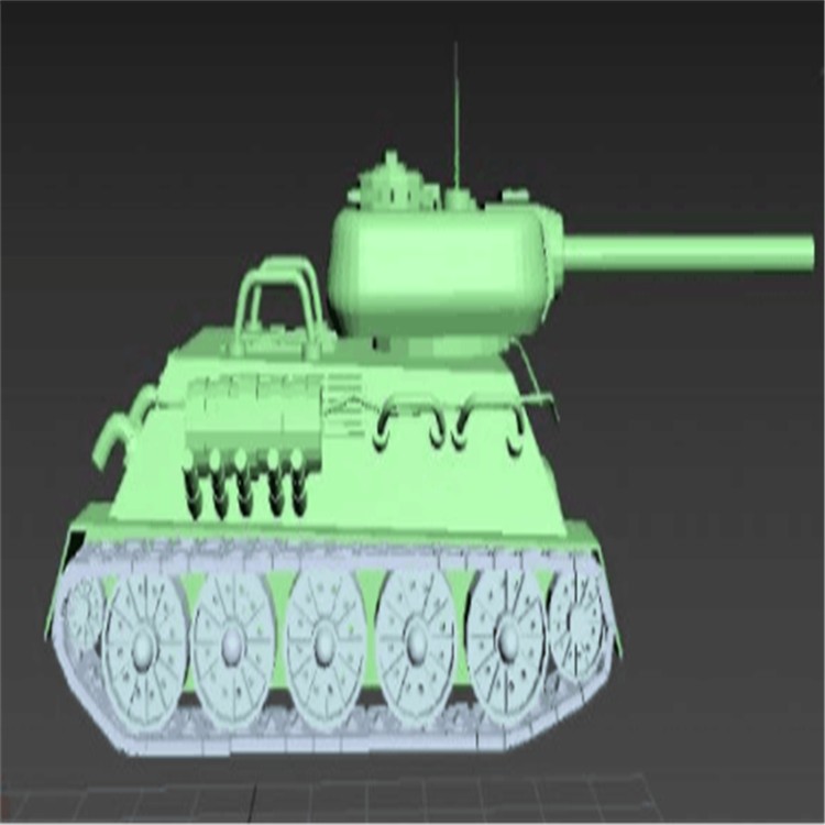 含山充气军用坦克模型